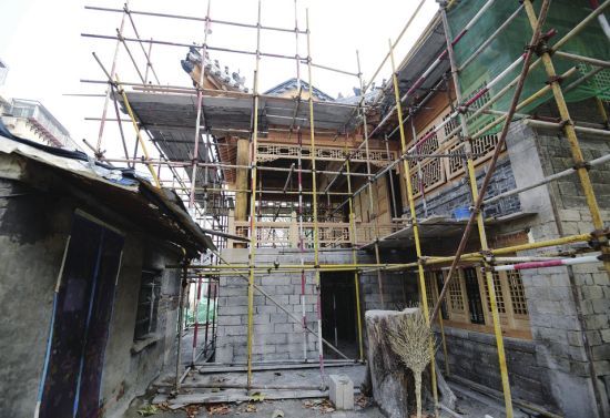 濟(jì)南古城八大戲樓之一 明代戲樓修后重現(xiàn)